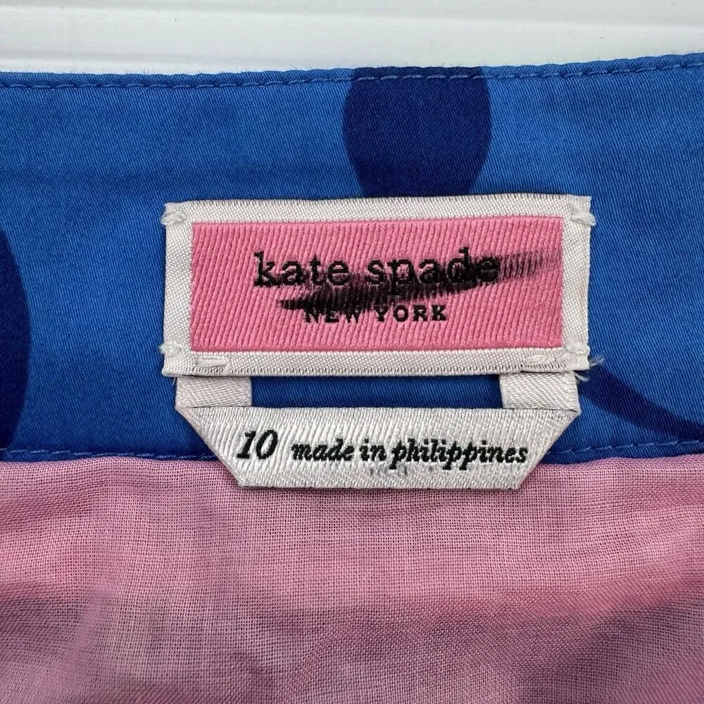 Kate Spade New York Skirt Size 10 Fruit Print Tiered Cotton Maxi Colorblock